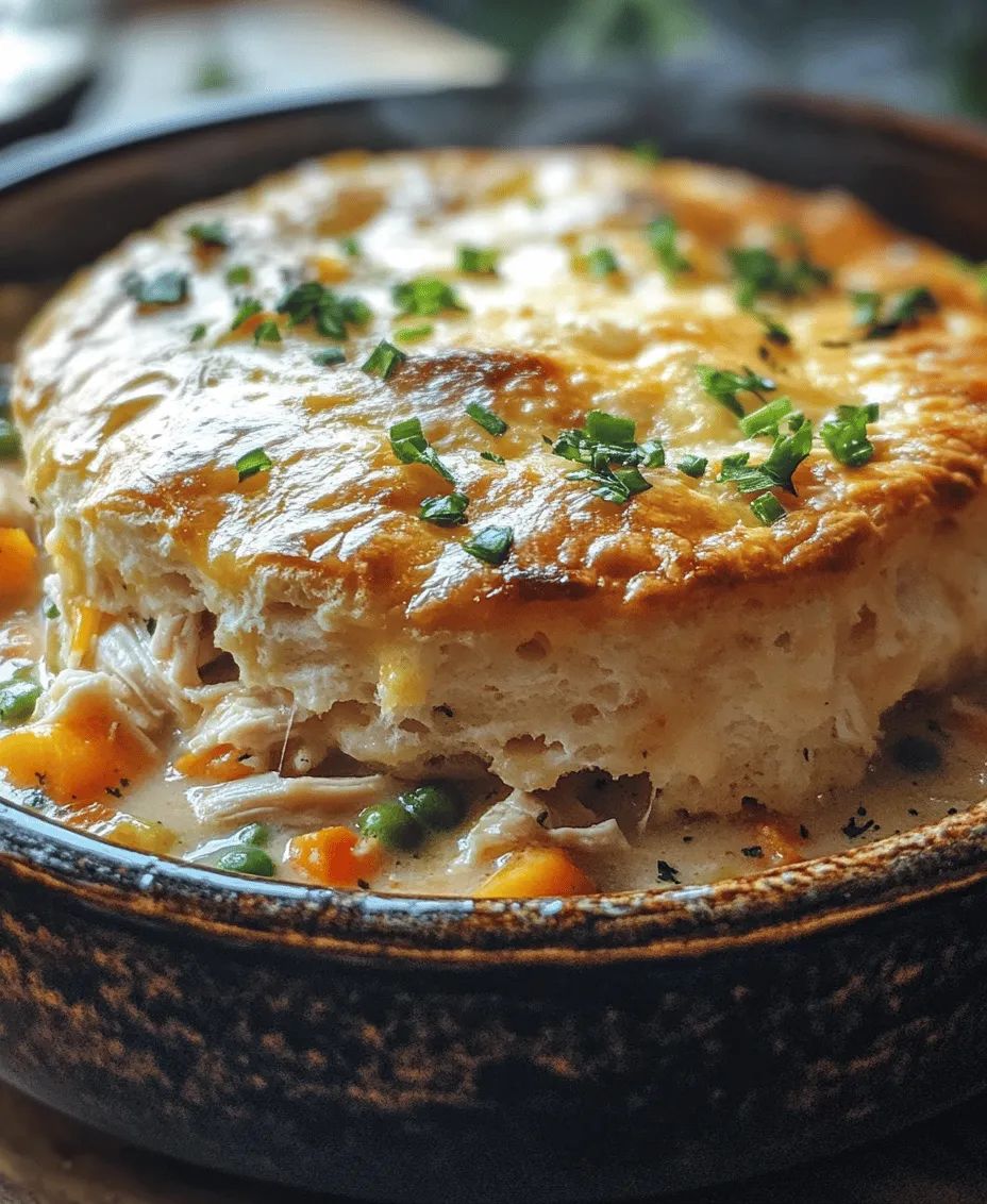 In the realm of comfort food, few dishes evoke the same warmth and nostalgia as a hearty chicken pot pie. This timeless classic combines tender chicken, vibrant vegetables, and a creamy sauce, all enveloped in a flaky, golden crust. Whether it’s a chilly evening or a gathering of family and friends, chicken pot pie serves as a reminder of home-cooked meals that nourish both the body and soul.