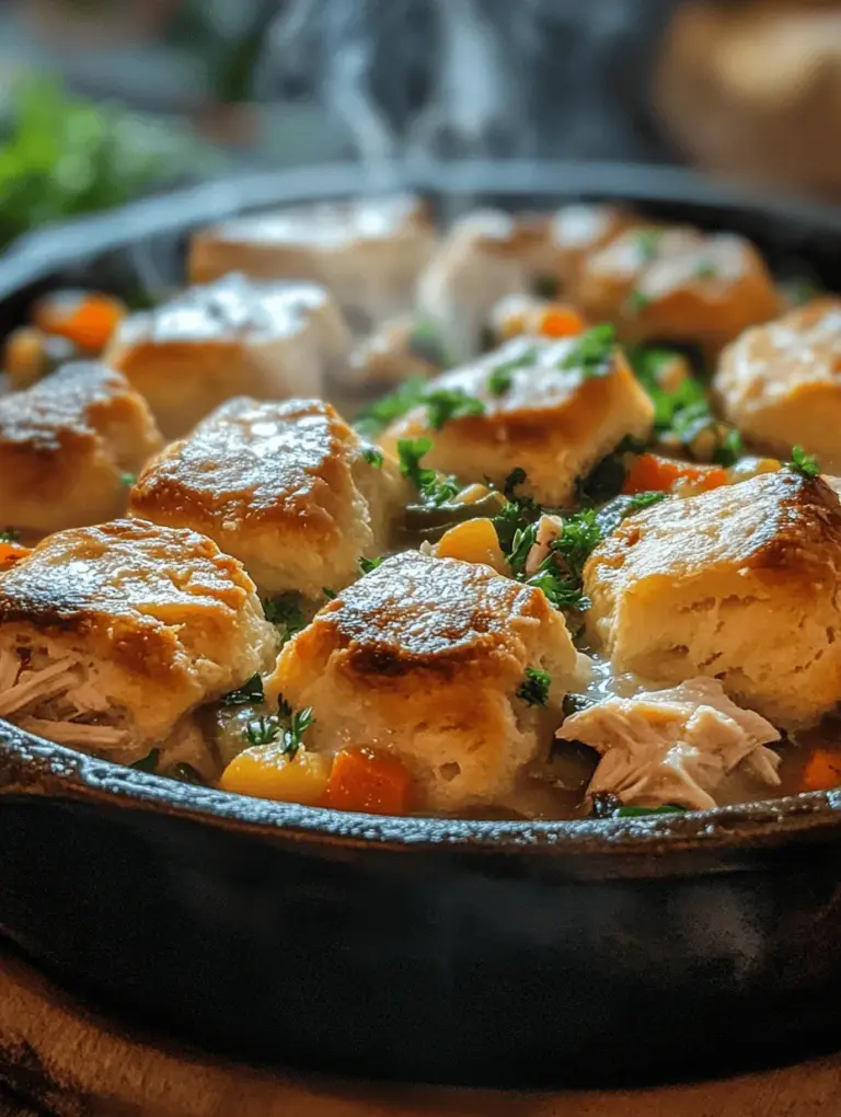 In the realm of comfort food, few dishes evoke the same warmth and nostalgia as a hearty chicken pot pie. This timeless classic combines tender chicken, vibrant vegetables, and a creamy sauce, all enveloped in a flaky, golden crust. Whether it’s a chilly evening or a gathering of family and friends, chicken pot pie serves as a reminder of home-cooked meals that nourish both the body and soul.