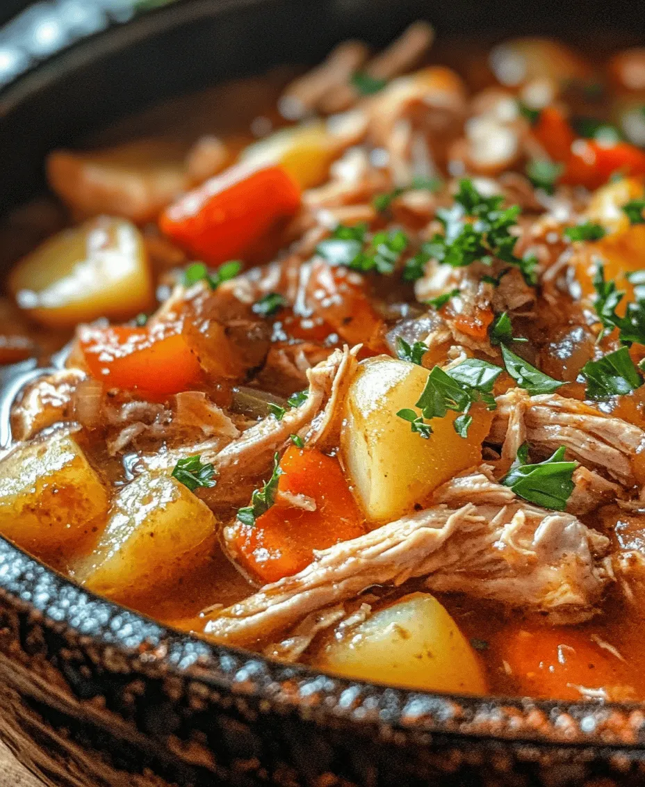 When the chill of winter wraps around us, there’s nothing quite as comforting as a warm bowl of chicken and vegetable stew. This cozy chicken and vegetable stew is not just a meal; it's a culinary embrace that brings families together during cold days and festive gatherings. Each spoonful is a reminder of home, filled with tender chicken, vibrant vegetables, and rich flavors that meld beautifully over time.