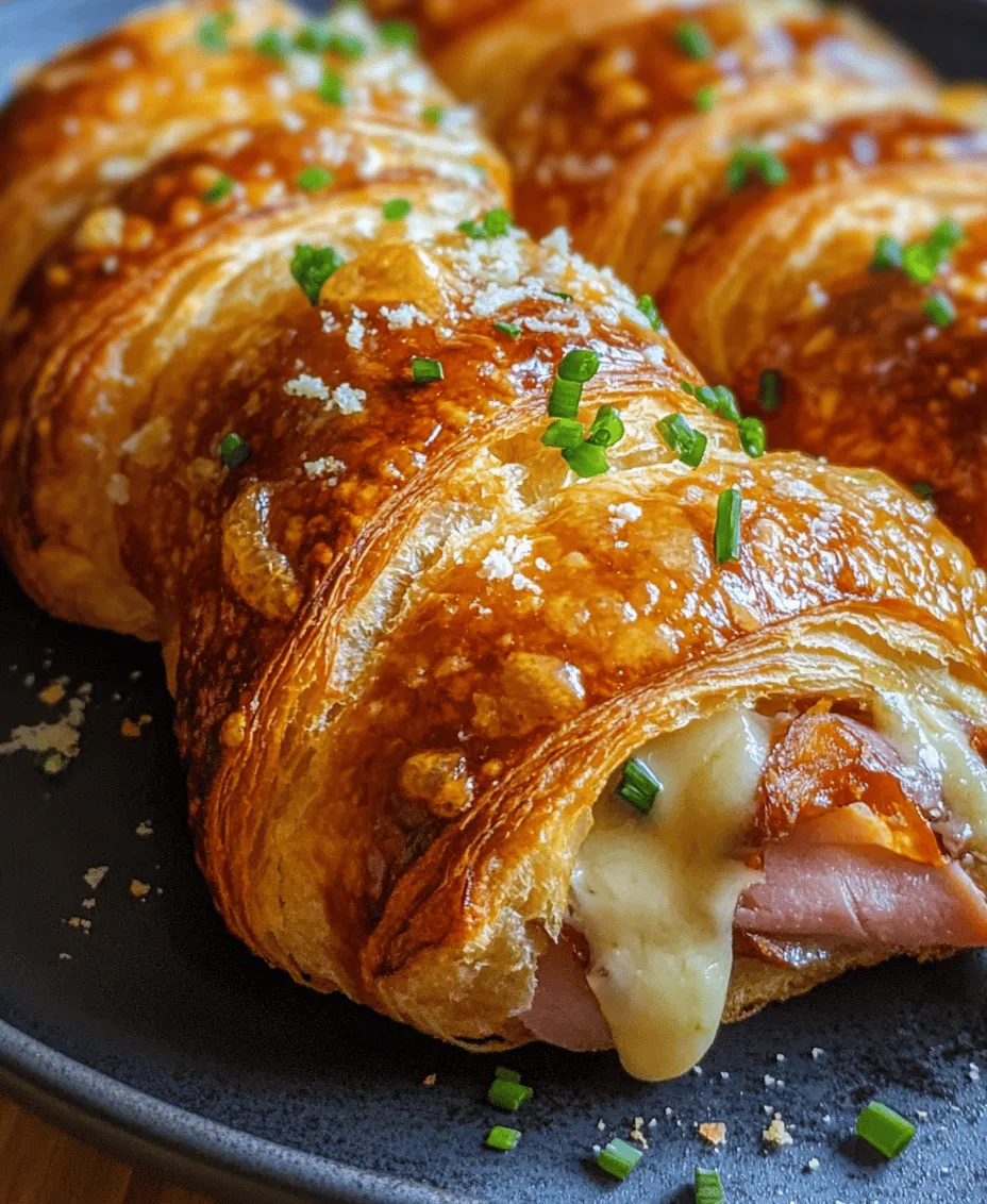 Baked Ham and Cheese Croissants are a delightful dish that combines the richness of buttery, flaky croissants with the savory flavors of ham and cheese. This recipe encapsulates the essence of comfort food while remaining incredibly simple to prepare, making it a beloved choice for many home cooks. In a world where fast-paced lifestyles often dictate our meals, the importance of straightforward yet flavorful recipes cannot be overstated. Baked Ham and Cheese Croissants serve as a perfect example, demonstrating that with just a few quality ingredients and minimal effort, one can create something truly delicious.