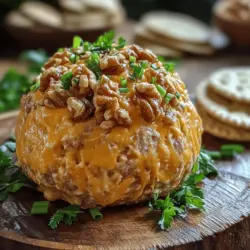 In the delightful realm of party appetizers, few dishes can rival the charm and appeal of a cheese ball. Among these, the Creamy Irresistible Cheddar Ranch Cheese Ball stands out as a favorite for gatherings, game days, and casual get-togethers. This easy-to-make, crowd-pleasing appetizer combines the rich and creamy goodness of cream cheese with the sharp, tangy flavor of cheddar, all highlighted by the zesty notes of ranch dressing.