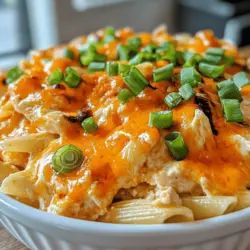 If you're looking to spice up your dinner routine with a dish that's both comforting and bursting with flavor, look no further than Spicy Buffalo Chicken Pasta Delight. This dish has taken the culinary world by storm, marrying the beloved flavors of buffalo chicken with the hearty satisfaction of pasta. It’s an irresistible combination that will have your taste buds dancing and your family asking for seconds.