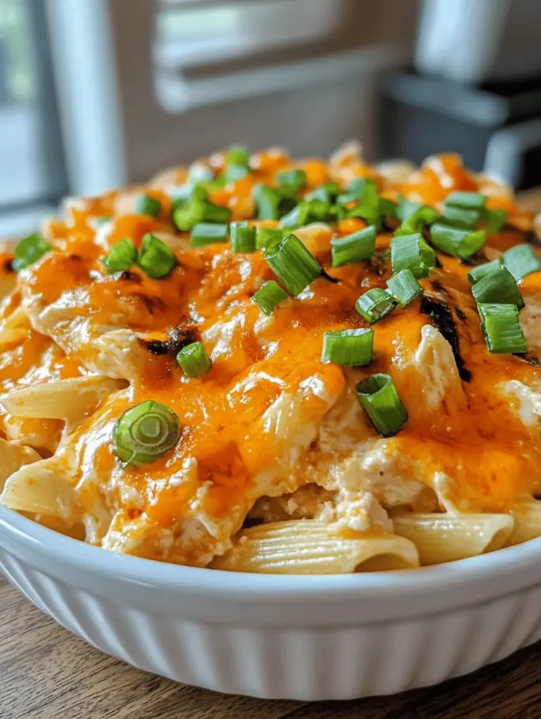 If you're looking to spice up your dinner routine with a dish that's both comforting and bursting with flavor, look no further than Spicy Buffalo Chicken Pasta Delight. This dish has taken the culinary world by storm, marrying the beloved flavors of buffalo chicken with the hearty satisfaction of pasta. It’s an irresistible combination that will have your taste buds dancing and your family asking for seconds.