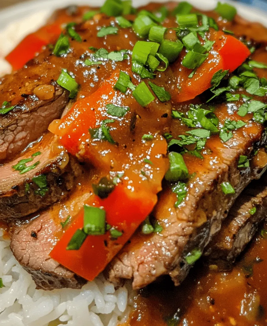 Savory Crock Pot Pepper Steak is a delightful dish that combines tender beef, vibrant bell peppers, and aromatic spices, all cooked to perfection in a slow cooker. This recipe is a savory explosion of flavors that tantalizes your taste buds while providing a comforting meal that the entire family will love. The beauty of this dish lies not only in its rich, hearty taste but also in its uncomplicated preparation, making it a go-to option for busy weeknights or leisurely weekends.