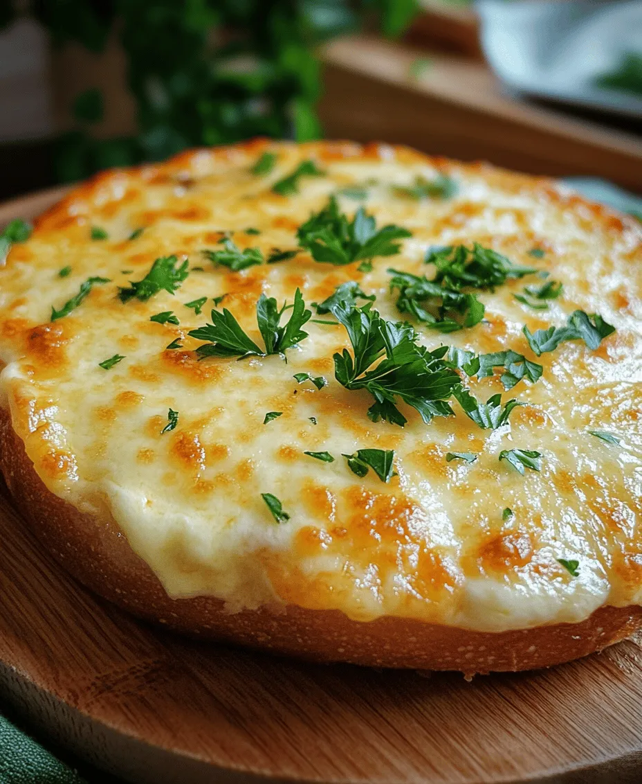 If you're in search of a comforting and delicious recipe that combines the warmth of homemade bread with the irresistible allure of melted cheese, look no further than Cheesy Bread Delight. This savory treat is perfect for any occasion, whether it’s a family gathering, a casual get-together with friends, or simply a cozy night in. The aroma of freshly baked bread wafting through your home is an experience like no other, and this recipe elevates that experience by infusing the dough with rich, gooey cheese.