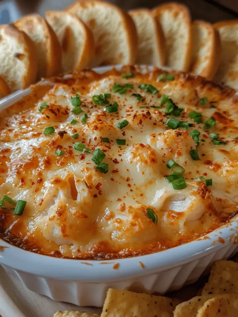 If you’re looking for an appetizer that combines rich flavors with a creamy texture, look no further than Crab Rangoon Dip. This delightful twist on the classic crab rangoon transforms the traditional stuffed pastry into a creamy, dippable delight that is perfect for any occasion. Whether you are hosting a gathering, throwing a party, or enjoying a cozy night in, this dip is sure to be a crowd-pleaser. With its blend of savory crab meat, tangy cream cheese, and a medley of complementary seasonings, this dip brings the beloved flavors of crab rangoon to your table in a way that’s easy to prepare and even easier to enjoy.