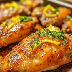 Chicken wings have taken the culinary world by storm, becoming a beloved staple at gatherings, parties, and casual dinners alike. Their versatility is unmatched, as they can be prepared in countless ways—from classic buffalo to tangy barbecue. Among these diverse offerings lies a unique and refreshing option: Zesty Lemon Pepper Chicken Wings. This recipe elevates the humble chicken wing, infusing it with a bright and invigorating flavor profile that is sure to please any palate.