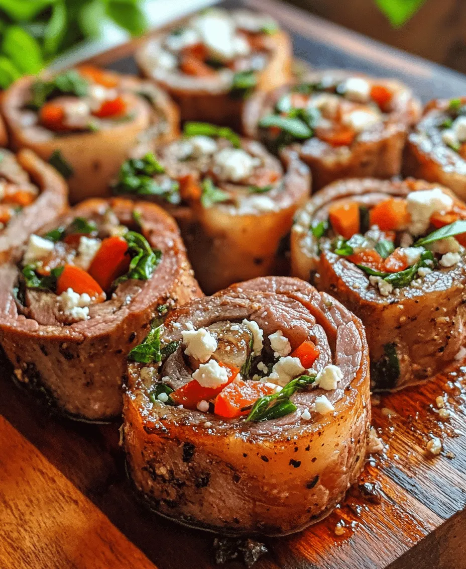 Flank steak pinwheels are a delightful and visually captivating dish that brings together an array of flavors and textures. These rolled creations not only look impressive when served but also pack a punch with a combination of savory and fresh ingredients. Whether you are hosting a dinner party or looking for a delicious weeknight meal, flank steak pinwheels are an excellent choice that can impress your guests while being straightforward enough for a busy home cook.