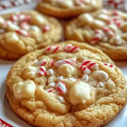 As the holiday season approaches, kitchens around the world come alive with the aroma of freshly baked cookies. Holiday baking is not just about creating delightful treats; it embodies the spirit of celebration, family, and warmth that defines this time of year. Among the myriad of festive recipes, White Chocolate Candy Cane Cookies stand out as a seasonal favorite, combining the creamy sweetness of white chocolate with the refreshing minty crunch of candy canes. These cookies are more than just delicious; they evoke cherished memories and traditions, making them a perfect addition to any holiday gathering.