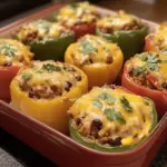 In the world of nutritious and visually appealing meals, colorful stuffed bell peppers stand out as a delightful option. Bursting with flavor and packed with wholesome ingredients, this easy recipe for stuffed bell peppers is perfect for busy weeknights or a cozy family gathering. These vibrant vegetables not only add a splash of color to your plate but also provide a balanced combination of protein, fiber, and essential vitamins. As you bite into a perfectly roasted bell pepper filled with savory goodness, you’ll appreciate how delicious healthy eating can be.