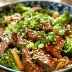 Beef and Broccoli Ramen Stir Fry is a delightful fusion of flavors and textures that brings comfort and nutrition to your table. This dish combines tender strips of beef with vibrant broccoli florets and chewy ramen noodles, all enveloped in a savory sauce that tantalizes the taste buds. Originating from the popular beef and broccoli stir fry found in Asian cuisine, this recipe elevates the traditional dish by incorporating ramen noodles, making it a unique and fulfilling meal option.