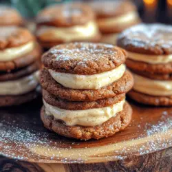 As the holiday season approaches, the scent of warm spices wafts through homes, evoking feelings of nostalgia and warmth. Among the many delightful treats that grace our tables during this festive time, ginger molasses cookies stand out as a beloved classic. Their soft, chewy texture and bold, spicy flavors make them a favorite for gatherings, cookie exchanges, and cozy nights in by the fire. But what truly elevates these cookies to a new level of indulgence is their delightful pairing with creamy eggnog frosting, which not only adds a festive flair but also complements the rich spices of the cookies beautifully.