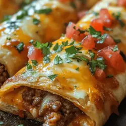 To create the perfect Cheesy Taco Sticks, it’s essential to understand the role of each ingredient in this flavor-packed recipe. Let's take a closer look at the key components that make these taco sticks so delicious.