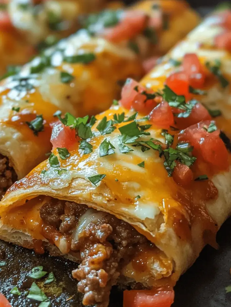 To create the perfect Cheesy Taco Sticks, it’s essential to understand the role of each ingredient in this flavor-packed recipe. Let's take a closer look at the key components that make these taco sticks so delicious.