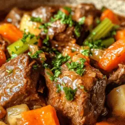 In the realm of comforting meals, few dishes resonate as deeply as Slow Cooker Beef and Noodles. This tender, hearty concoction brings together succulent cuts of beef, aromatic vegetables, and perfectly cooked egg noodles in a savory broth. Ideal for busy families and anyone seeking a fuss-free dinner solution, this recipe is not only easy to prepare but also delivers a warm, satisfying experience. With the simplicity of slow cooking, you can set it and forget it, allowing the flavors to meld beautifully over time while you attend to other tasks.