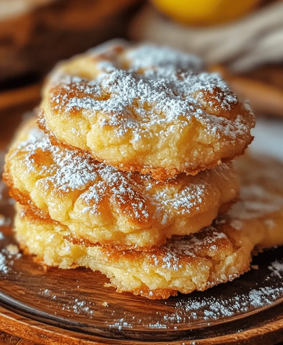 If you're a fan of cookies that strike the perfect balance between sweetness and a burst of citrus, then Lemon Gooey Butter Cookies are about to become your new favorite treat. These cookies boast an irresistible charm, combining the zesty brightness of fresh lemons with the rich, creamy texture characteristic of gooey butter cookies. The result is a delightful dessert that melts in your mouth, leaving you craving more.