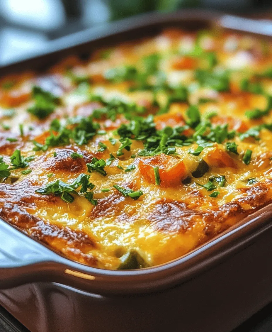 One of the standout features of this Cottage Cheese Egg Bake Delight is its impressive nutritional profile. Both cottage cheese and eggs are known for their health benefits and can serve as key components in a balanced diet.