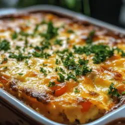 One of the standout features of this Cottage Cheese Egg Bake Delight is its impressive nutritional profile. Both cottage cheese and eggs are known for their health benefits and can serve as key components in a balanced diet.