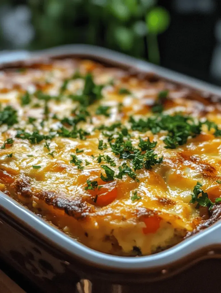 One of the standout features of this Cottage Cheese Egg Bake Delight is its impressive nutritional profile. Both cottage cheese and eggs are known for their health benefits and can serve as key components in a balanced diet.