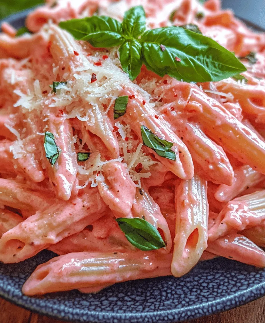 To create the perfect Rosy Delight Pasta, it’s essential to understand the key ingredients that make this dish shine. The right choice of pasta, the richness of the sauce, and the aromatic elements contribute to the overall flavor profile. Let’s take a closer look at the stars of this recipe.