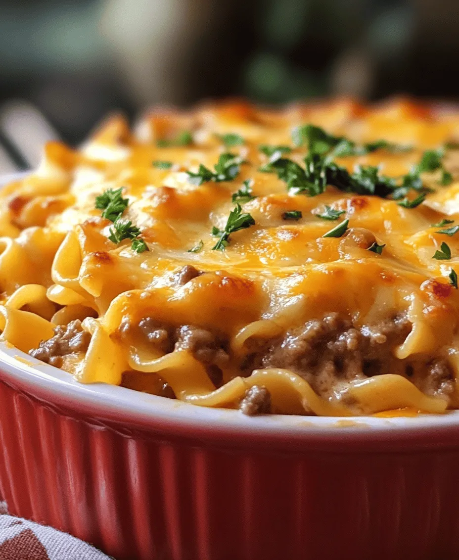 When it comes to comfort food, few dishes can rival the warmth and satisfaction of a creamy beef noodle casserole. This Quick and Easy Creamy Beef Noodle Casserole is the epitome of home cooking—a dish that brings families together around the dinner table, filling hearts and stomachs with its rich flavors and hearty ingredients. In today's fast-paced world, where time is often a luxury, this recipe stands out for its simplicity and efficiency, making it perfect for busy families and novice cooks alike.