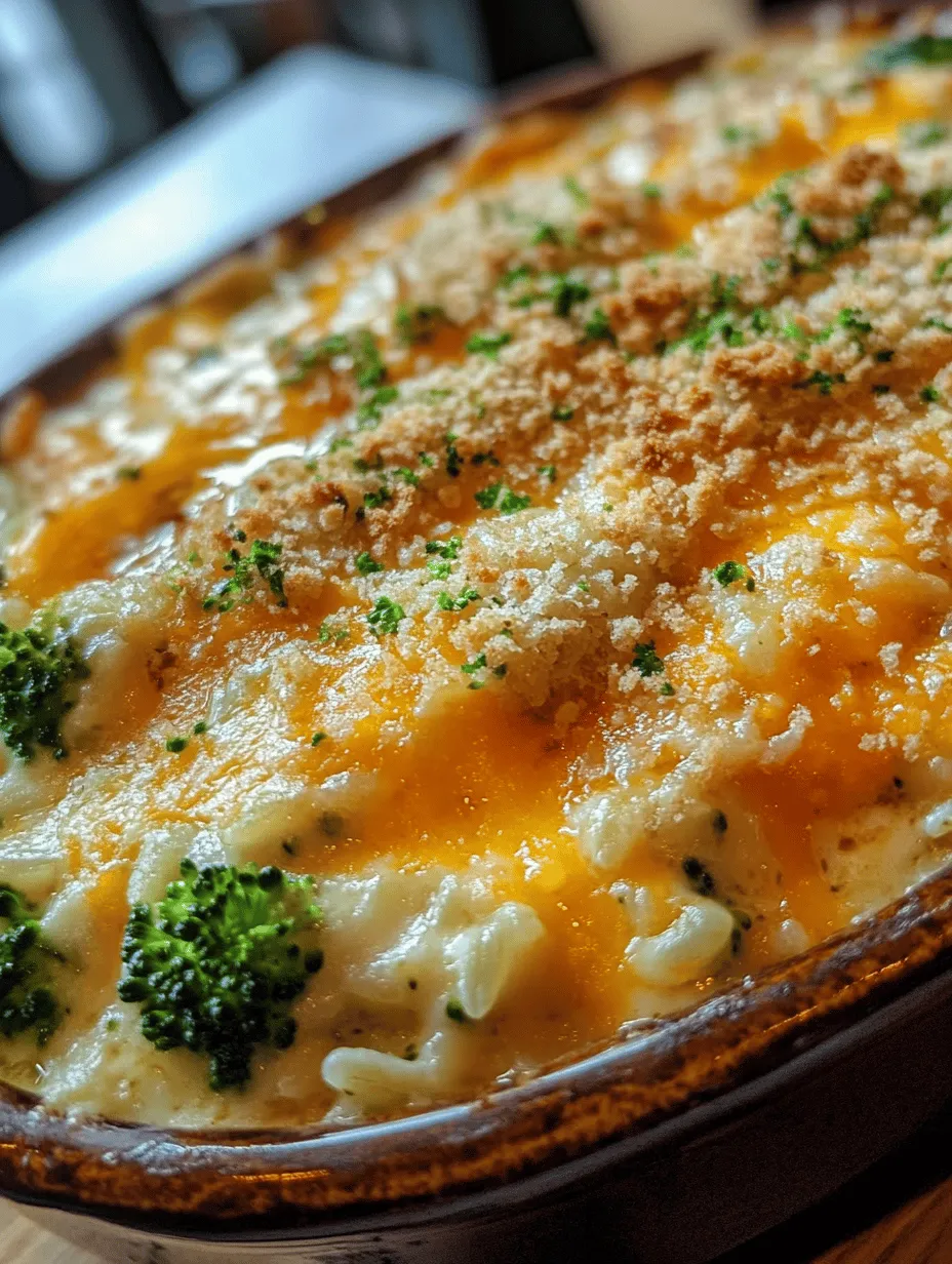 In the realm of home cooking, few categories resonate as deeply as comfort food. These dishes evoke a sense of warmth and nostalgia, often reminding us of family gatherings and cozy nights in. One such dish that embodies the essence of comfort food is the Cheesy Chicken & Broccoli Rice Casserole. This wholesome, satisfying meal is not only delicious but also a convenient way to bring the family together around the dinner table.