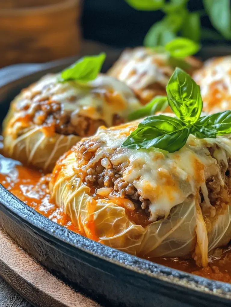 When it comes to comfort food, few dishes evoke the same sense of warmth and nostalgia as Italian stuffed cabbage rolls. This classic dish, known as "cavolo ripieno," has roots that stretch back generations, making it a beloved staple in Italian households and beyond. The moment you take your first bite, you're met with a delightful blend of flavors and textures that come together to create a satisfying meal, perfect for any occasion.