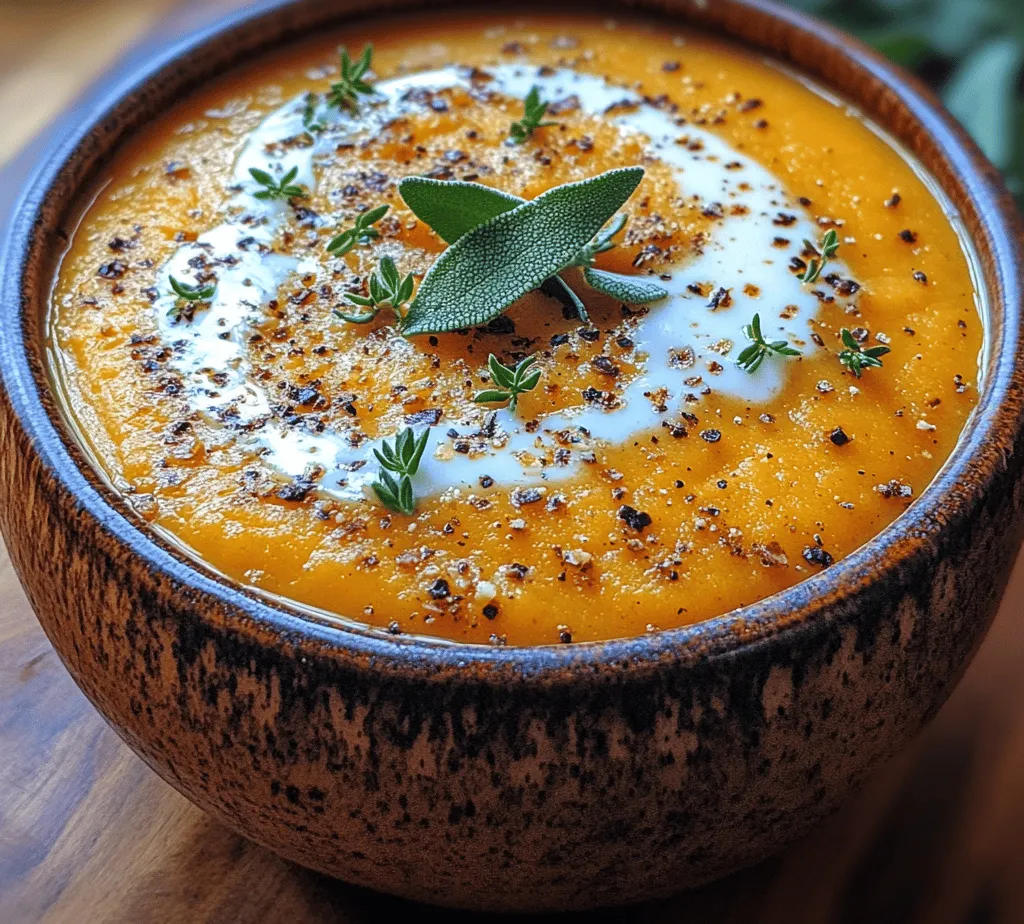 Butternut squash soup is a delightful balance of sweet and savory, creating a flavor profile that is both comforting and satisfying. The sweetness of the roasted squash pairs beautifully with aromatic spices, resulting in a dish that warms the soul. Each spoonful is a rich, creamy experience that not only satiates but also nourishes.