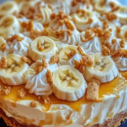 If you’re looking for a dessert that brings a smile to your face and warmth to your heart, then this Banana Pudding Cheesecake recipe is just what you need. This indulgent dessert is a harmonious fusion of creamy cheesecake, luscious banana pudding, and a crunchy, buttery vanilla wafer crust, making it a truly irresistible treat. Perfect for any occasion, whether it’s a family gathering, a birthday party, or simply a well-deserved indulgence after a long week, this dessert will surely impress your guests and satisfy your sweet cravings.