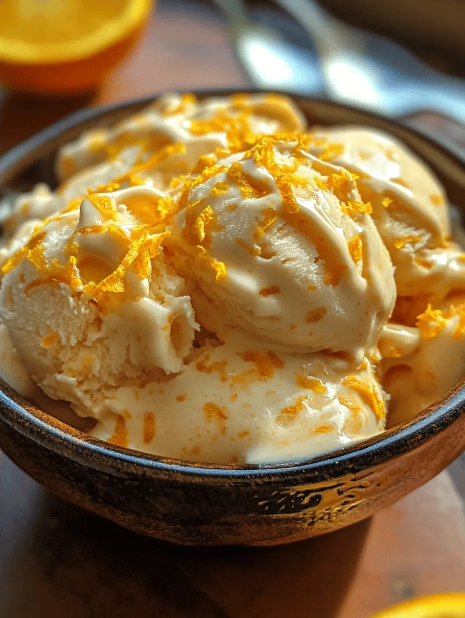 As the summer sun shines brightly, nothing quite captures the essence of warm days like a scoop of homemade ice cream. Among the many flavors that evoke childhood memories, the beloved orange creamsicle stands out as a nostalgic favorite. This delightful treat, reminiscent of long afternoons spent at the ice cream truck, combines the refreshing zest of orange with the creamy goodness of vanilla, creating a harmonious balance that satisfies the sweetest cravings.