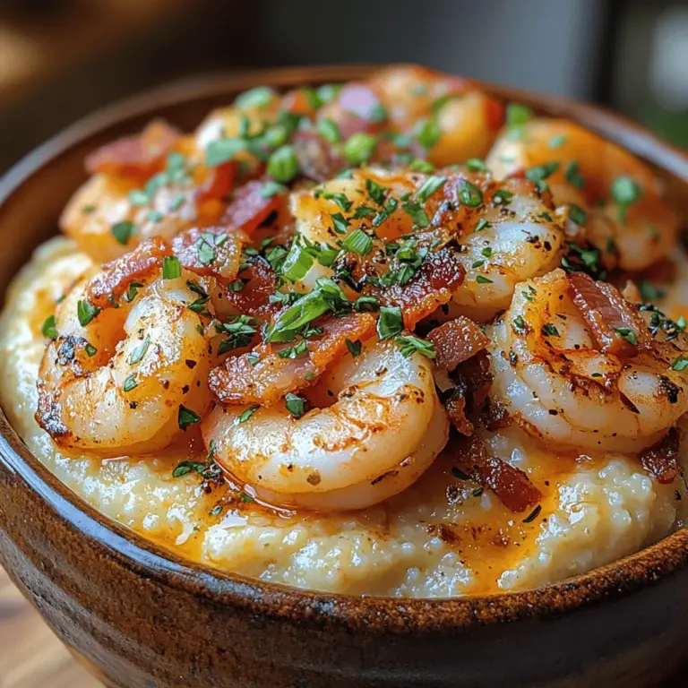 Shrimp and Grits is more than just a dish; it's a beloved culinary staple of the Southern United States that brings warmth and comfort to gatherings, family dinners, and celebrations. This classic dish combines tender, succulent shrimp with creamy, flavorful grits, creating a delightful contrast of textures and tastes that is hard to resist. The origins of Shrimp and Grits can be traced back to the coastal regions of the South, where the abundant seafood and locally grown corn transformed a simple meal into a flavorful feast.