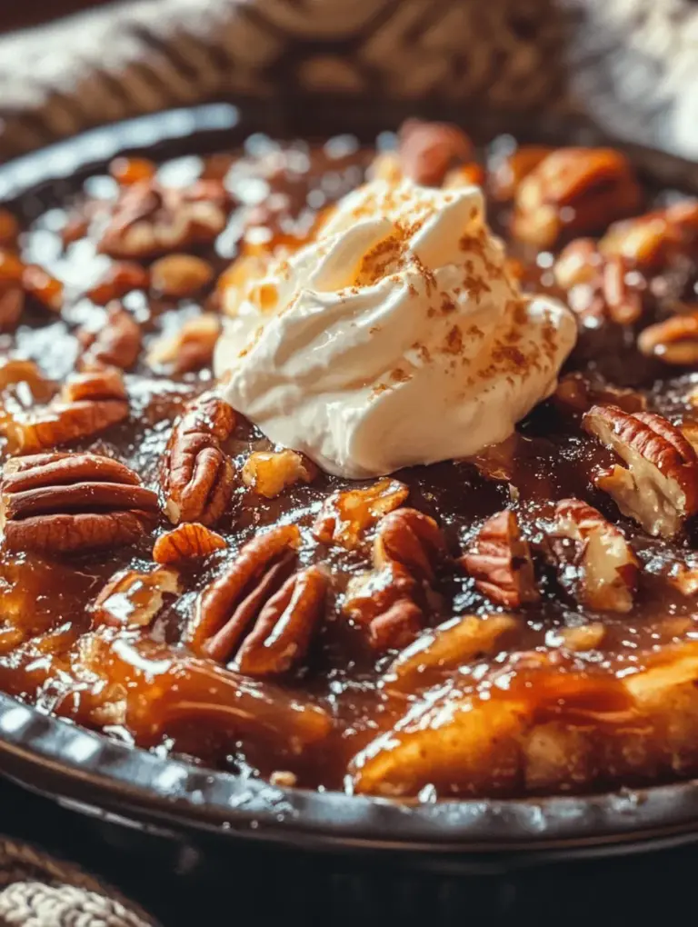 Understanding the allure of desserts that combine ease and indulgence, the Pecan Pie Dump Cake Delight is a perfect example of this culinary harmony. Imagine a dessert that captures the rich, nutty flavors of classic pecan pie while boasting the simplicity and convenience of a dump cake. This delightful dish is a go-to for those who crave a comforting dessert without the fuss of intricate baking techniques. Whether you’re hosting a gathering, celebrating a special occasion, or simply indulging in a cozy family dinner, this recipe is sure to impress.