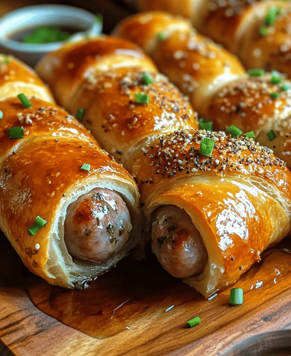 Are you searching for a fun and delicious breakfast idea that the whole family will love? Look no further than the Fun Breakfast Pigs in a Blanket Extravaganza! This delightful dish takes the classic concept of 