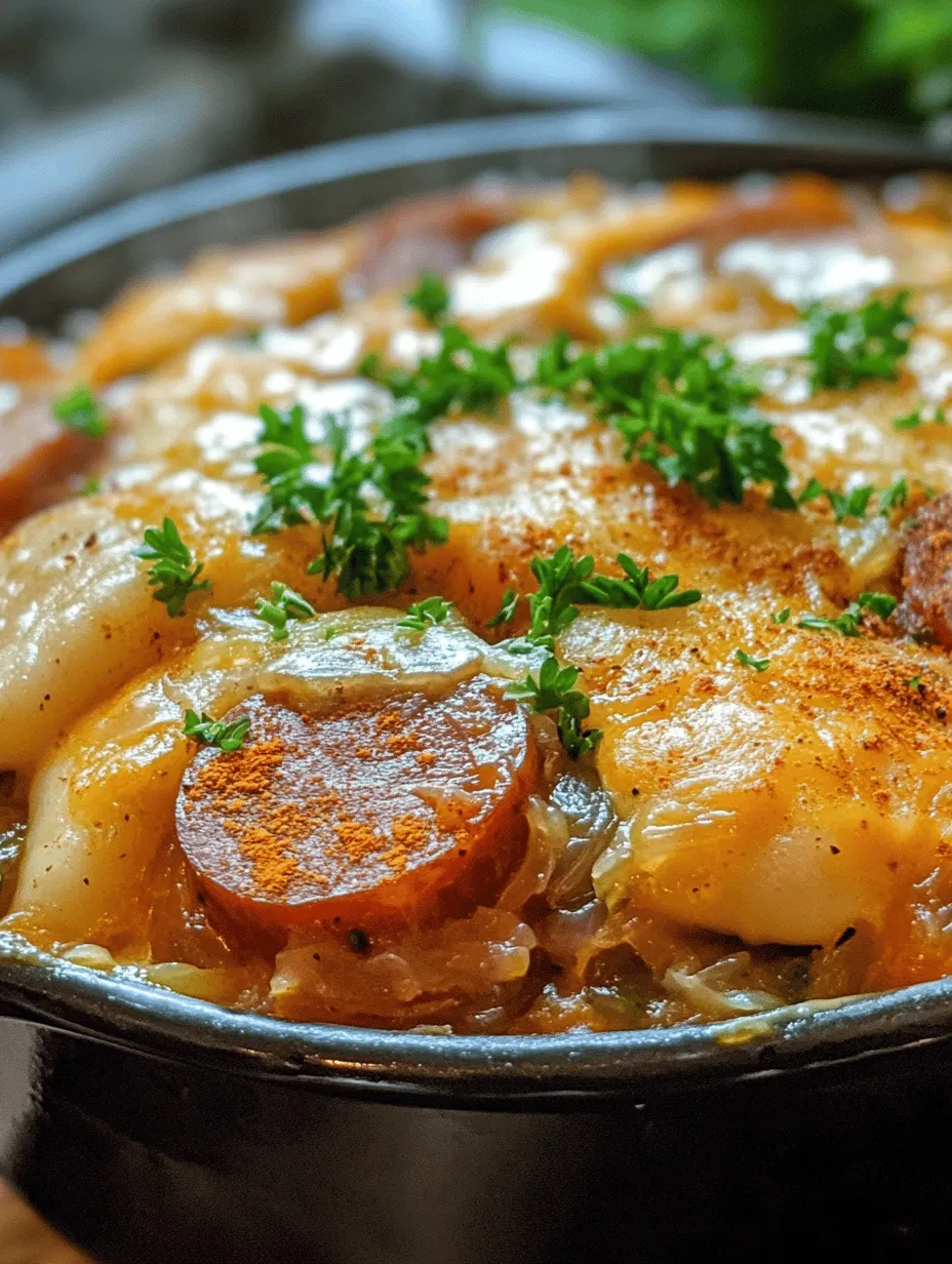 Exploring the world of comforting home-cooked meals often leads us to traditional recipes that evoke warmth and nostalgia. One such dish is the Slow Cooker Pierogi and Kielbasa Bake, a perfect blend of flavors that highlights the heartiness of Polish cuisine. This recipe is not just a meal; it’s an experience that brings family and friends together, making it an ideal choice for gatherings or cozy nights at home.