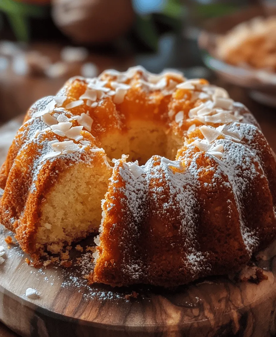 Baking is more than just a culinary task; it's an art form that engages the senses and brings people together. One of the most delightful treats you can create in your kitchen is a coconut pound cake. With its enticing aroma and rich flavor, this cake encapsulates the essence of tropical indulgence, making it the perfect centerpiece for gatherings or a cozy afternoon tea. The moist texture and delightful coconut flavor of this cake will undoubtedly impress your family and friends. In this article, we will delve into the steps for creating this delectable treat, along with insights into ingredient selection, baking techniques, and serving suggestions.