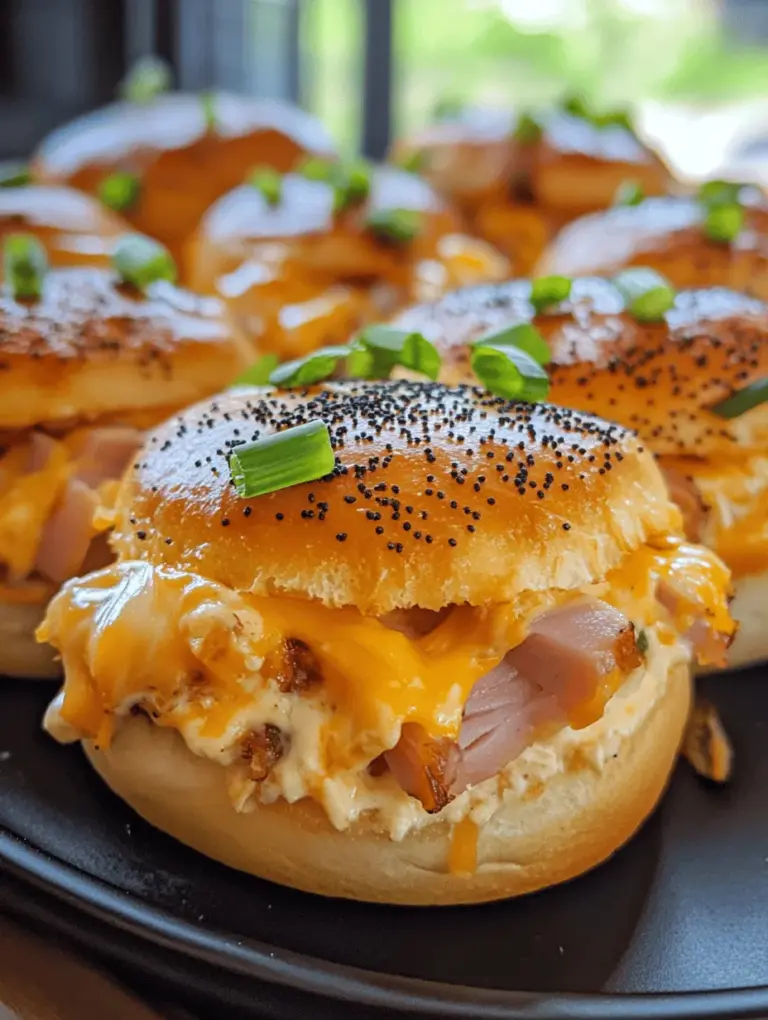 If you’re looking for a crowd-pleasing appetizer that combines savory flavors with a delightful texture, Mississippi Sin Ham Sliders are an absolute must-try. These sliders have garnered a reputation as a go-to dish for parties, family gatherings, and game-day festivities, thanks to their mouthwatering taste and satisfying bite-sized portions. What makes these sliders particularly appealing is their versatility; they can easily cater to various preferences and dietary restrictions, making them a perfect choice for any occasion.