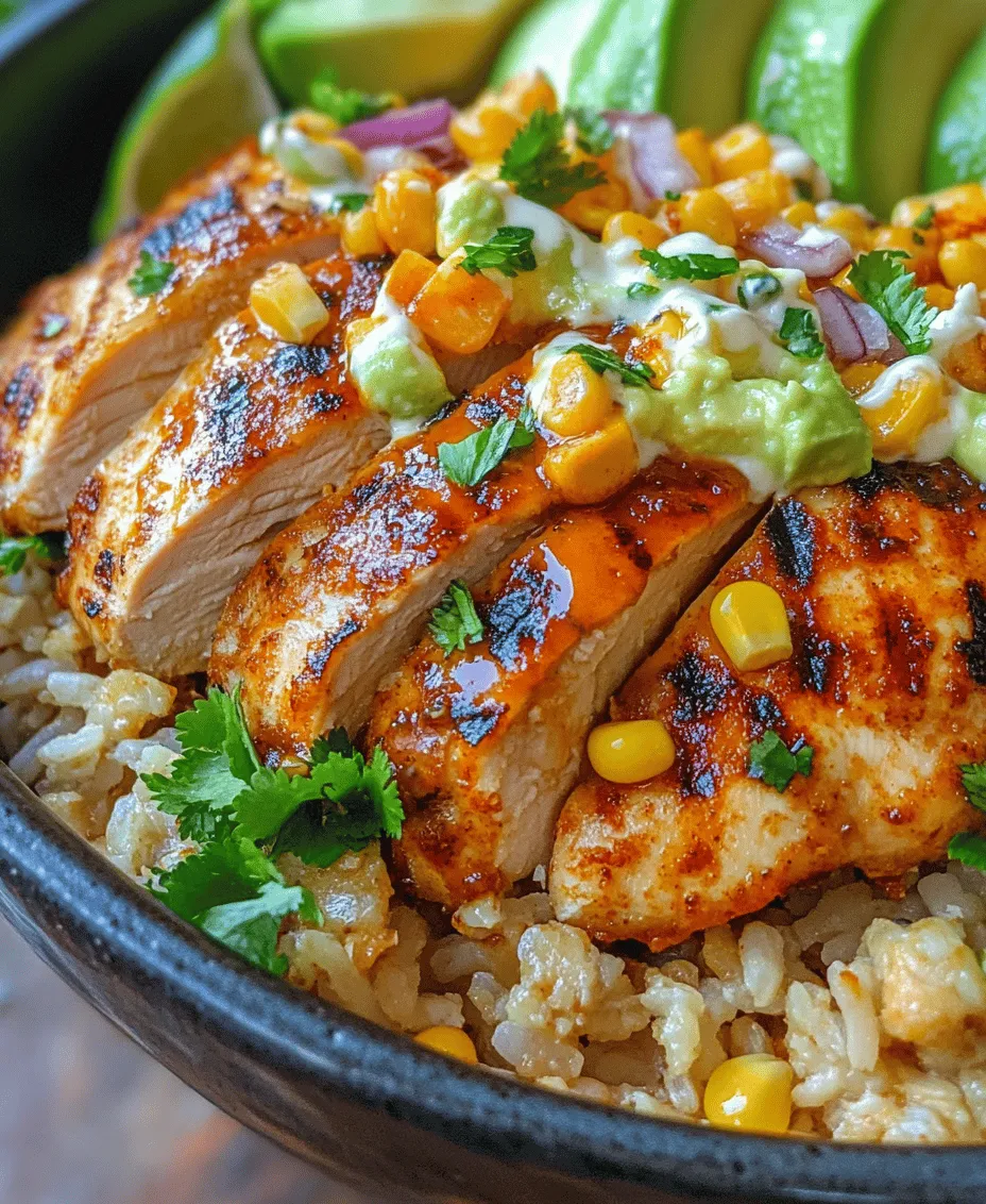 In the realm of quick and satisfying meals, the Flavor-packed Street Corn Chicken Rice Bowl stands out as a vibrant and nutritious option that brings the essence of street food right to your kitchen. This delightful dish combines juicy marinated chicken, smoky grilled corn, and fresh vegetables over a bed of rice, making it perfect for lunch or dinner. The combination of flavors and textures offers a delicious sensory experience, inviting you to enjoy a taste of street food culture without leaving home.