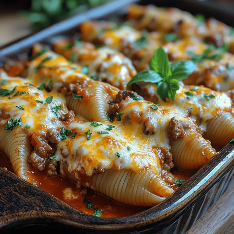 To truly appreciate the goodness of Savory Beef Stuffed Shells, it's essential to understand the role of each ingredient that comes together in this delectable dish. Each component contributes to the overall flavor and texture, resulting in a meal that is both satisfying and memorable.