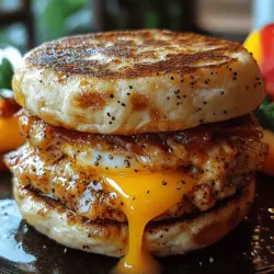 Breakfast sandwiches have become a breakfast staple for many, offering a quick and satisfying meal option for those on the go. Among the most beloved of these is the classic Egg McMuffin, a creation that has captured the hearts—and appetites—of breakfast enthusiasts worldwide. However, while the convenience of grabbing a fast-food breakfast sandwich is undeniable, the homemade Egg McMuffin Delight presents a healthier and customizable alternative that allows you to control the ingredients and flavors.