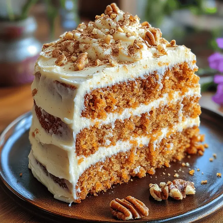 Carrot cake has earned its place as a beloved classic dessert, cherished by many for its delightful balance of sweetness, spice, and moist texture. This delectable treat has woven itself into the fabric of celebratory occasions, from birthdays to holiday gatherings, thanks to its rich flavor and comforting characteristics. Whether you're a long-time fan or a first-time baker, this recipe promises an unforgettable experience that will make your taste buds sing.