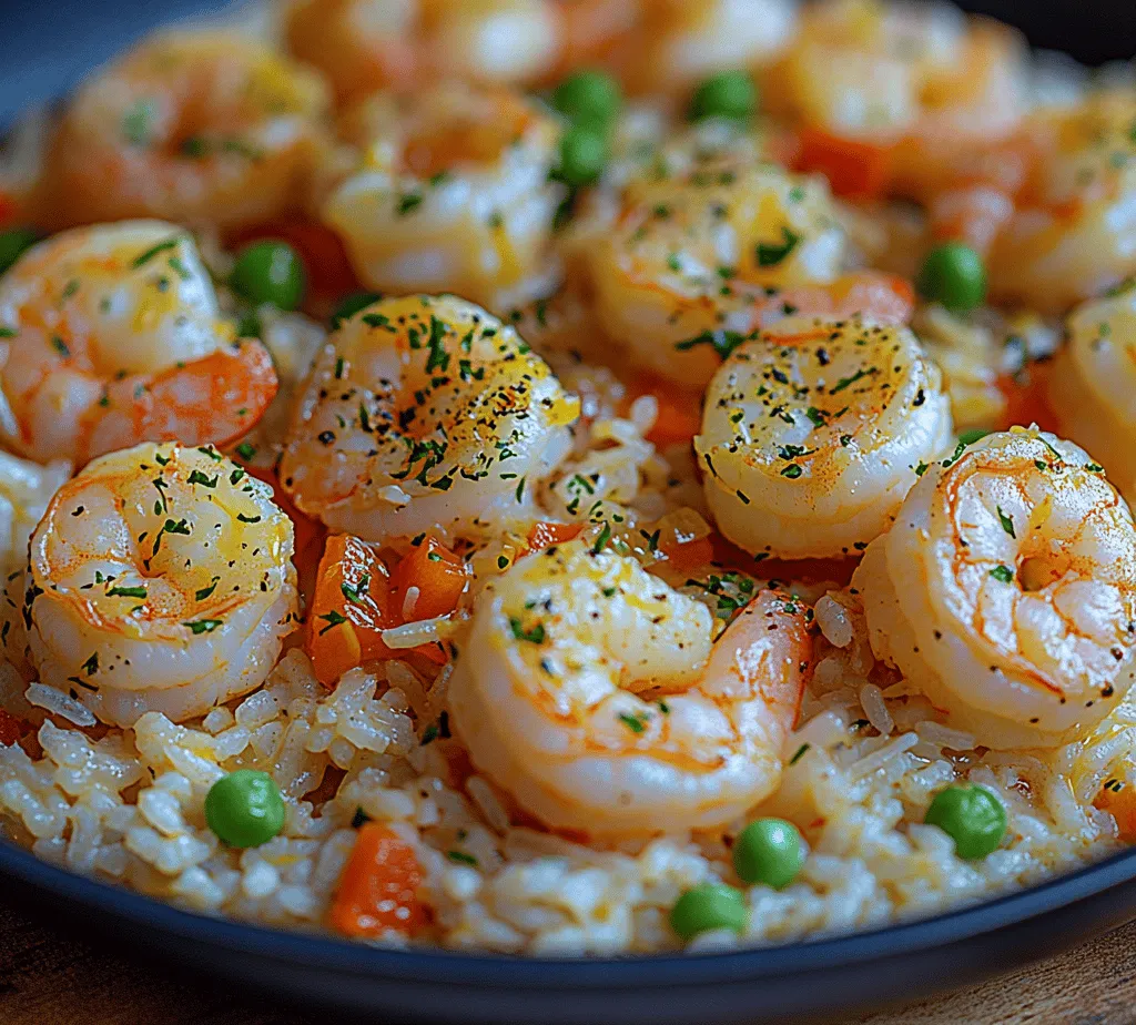 If you're looking for a quick and delicious meal that doesn't compromise on flavor, then the Zesty One-Pan Lemon Garlic Shrimp & Rice recipe is a perfect fit for your busy lifestyle. This dish combines tender shrimp with fluffy rice, all infused with a delightful blend of zesty lemon and aromatic garlic. The best part? It's made in just one pan, which means less time spent on cleanup and more time enjoying your meal.