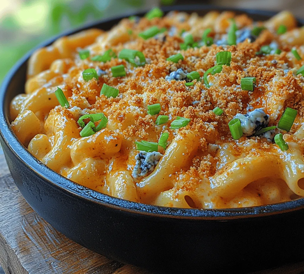 When it comes to comfort food, few dishes can rival the creamy, cheesy goodness of mac and cheese. This beloved classic has captured hearts and taste buds for generations, evolving from a simple pasta and cheese dish into a canvas for culinary creativity. Enter Buffalo Bliss Mac & Cheese—a tantalizing twist on the traditional recipe that adds a kick of flavor with the inclusion of buffalo sauce and tender chicken. This dish beautifully balances the creamy richness of cheese with the bold, spicy notes of buffalo sauce, making it a surefire crowd-pleaser at any gathering, from family dinners to game day parties.