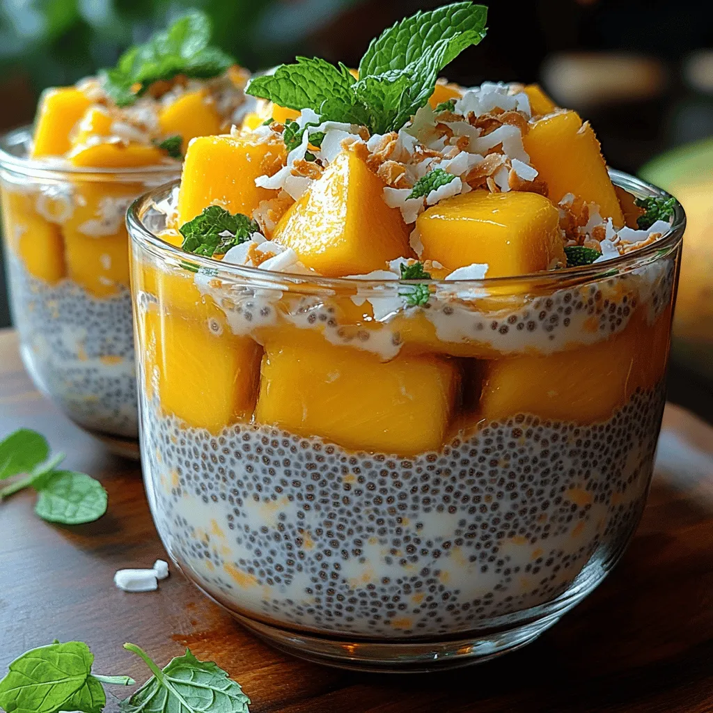 Chia pudding has surged in popularity as a go-to healthy dessert option among health-conscious eaters and food enthusiasts alike. This creamy, indulgent treat not only satisfies your sweet tooth but also packs a nutritional punch, making it a perfect addition to both breakfast and dessert menus. One of the most delightful variations of this pudding combines the tropical flavors of mango and coconut, creating a deliciously refreshing experience that is ideal for warm weather or any time you crave a taste of paradise.