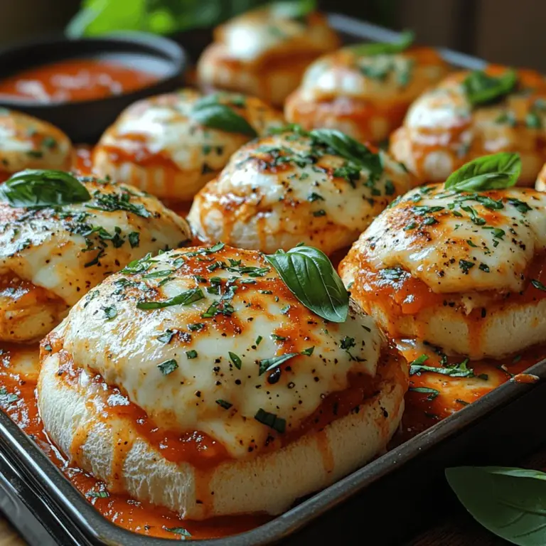 In the realm of comfort food, few dishes hold a candle to the classic Chicken Parmesan. This beloved Italian-American dish, characterized by breaded chicken cutlets smothered in marinara sauce and topped with melted cheese, has been a favorite for generations. However, in our fast-paced world, sometimes we crave convenience without sacrificing flavor. Enter the Savory Chicken Parmesan Sliders—a delightful twist that retains all the essence of the original while providing a fun, shareable format perfect for any occasion.