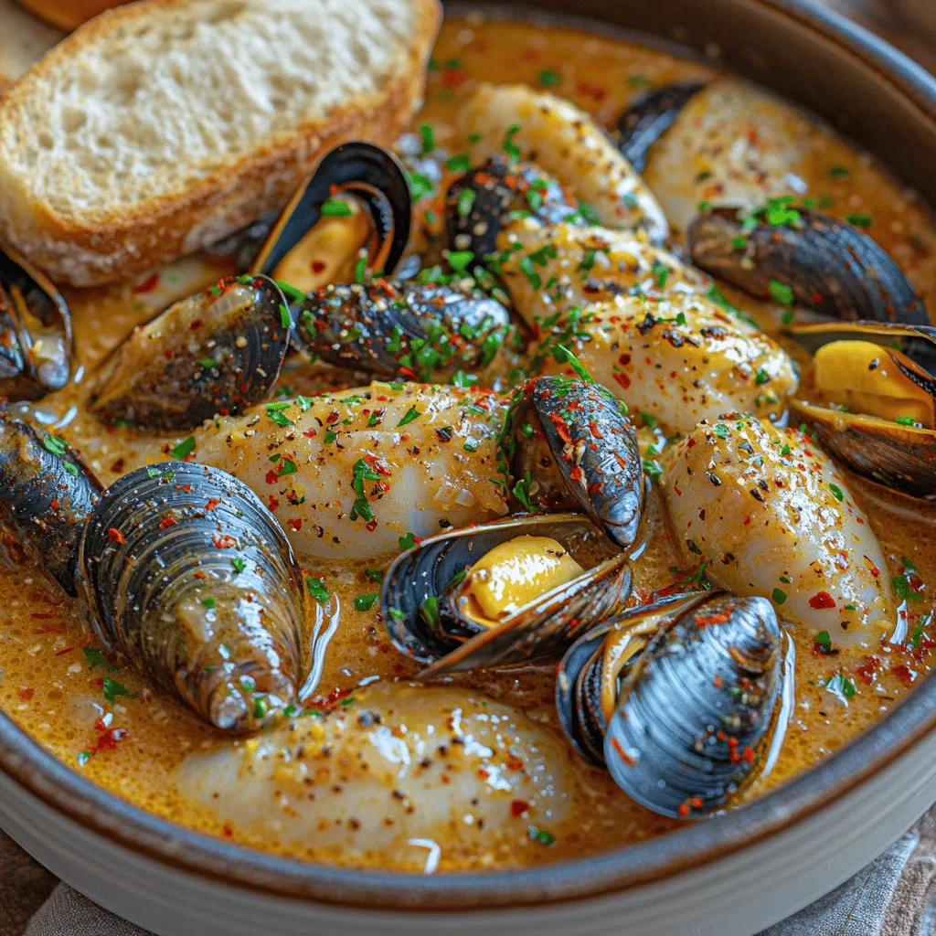 Welcome to the delectable world of Garlic Lemon Butter Mussels, a dish that perfectly marries the rich, briny essence of fresh mussels with the creamy decadence of butter and the bright vibrancy of lemon. This recipe stands out not only for its simplicity but also for the complex flavors it brings to your table, making it an ideal choice for both casual family dinners and elegant gatherings. Whether you're a seafood aficionado or a novice in the kitchen, this dish is sure to impress.