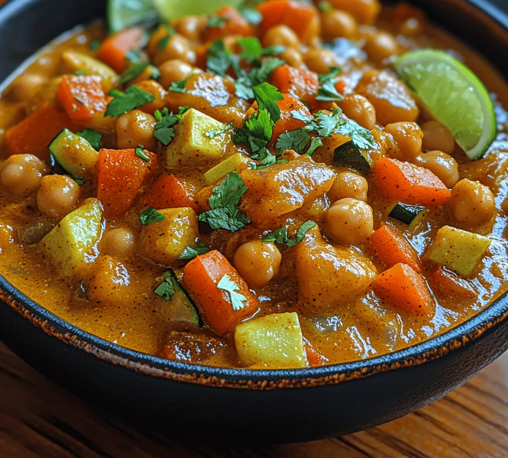 In a world increasingly gravitating towards health-conscious eating, plant-based meals have surged in popularity, captivating the hearts and palates of food lovers everywhere. One dish that beautifully embodies this trend is the Tropical Delight Coconut Curry Chickpea Stew. This vibrant and aromatic stew is not only a feast for the senses but also a wholesome and satisfying meal that can be enjoyed by everyone, irrespective of dietary preferences.