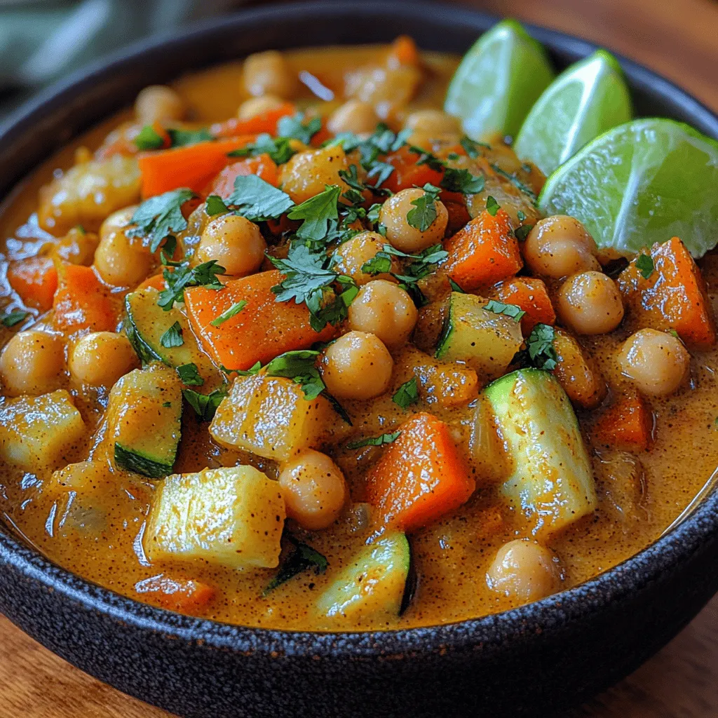 In a world increasingly gravitating towards health-conscious eating, plant-based meals have surged in popularity, captivating the hearts and palates of food lovers everywhere. One dish that beautifully embodies this trend is the Tropical Delight Coconut Curry Chickpea Stew. This vibrant and aromatic stew is not only a feast for the senses but also a wholesome and satisfying meal that can be enjoyed by everyone, irrespective of dietary preferences.