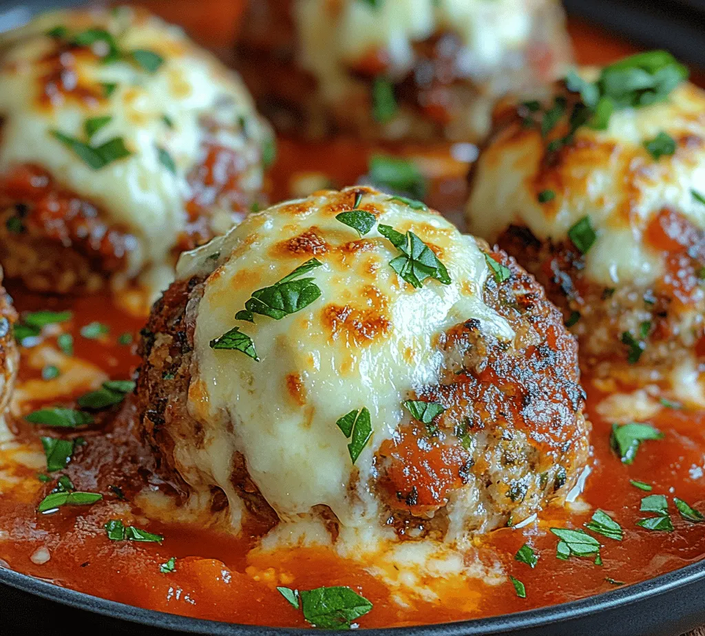 In the realm of comfort food, few dishes can rival the allure of a well-prepared meatball. The Cheesy Delight Stuffed Chicken Parmesan Meatballs elevate this classic dish to new heights, combining tender ground chicken with a gooey center of melted mozzarella and a rich marinara sauce. This recipe is not only straightforward but also perfect for family dinners or a cozy evening with friends. The combination of flavors and textures creates a dish that is both satisfying and indulgent, making it a favorite among meatball enthusiasts and Italian cuisine lovers alike.