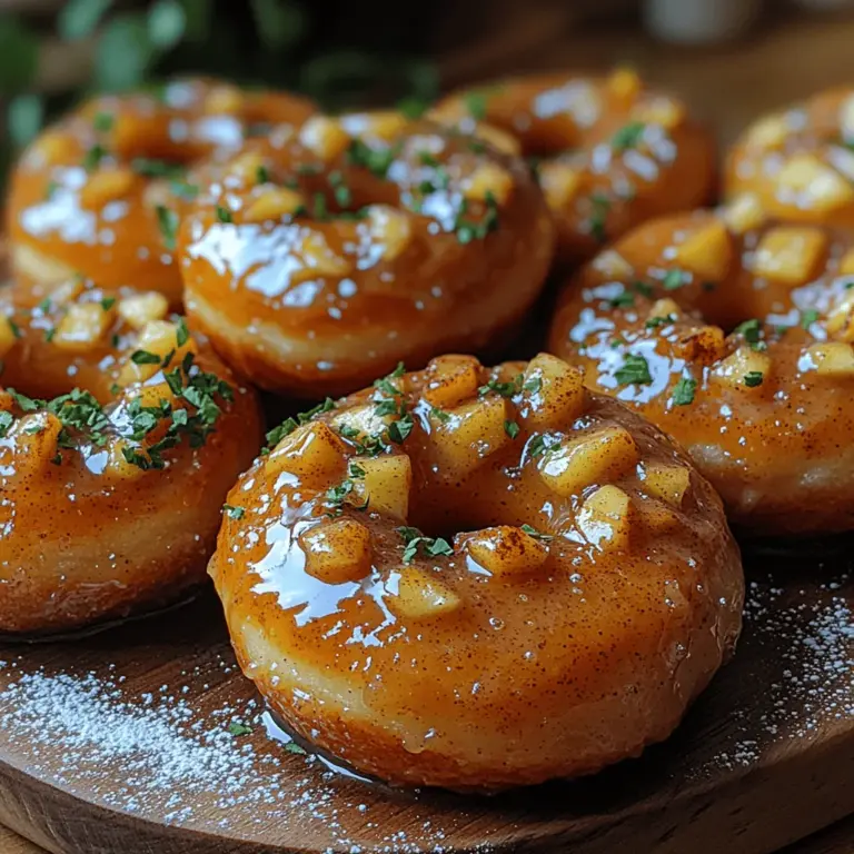 If you’re looking for a delightful treat that combines nostalgia with culinary creativity, then homemade apple fritter donuts are the perfect choice. These luscious donuts are a warm hug for your taste buds, blending the sweet and tart notes of fresh apples with fragrant spices and a light, fluffy texture. The process of making them from scratch not only fills your kitchen with irresistible aromas but also brings a sense of satisfaction that store-bought treats simply can’t match.