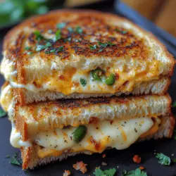 The magic of the Jalapeño Popper Grilled Cheese lies in its carefully selected ingredients. Each component plays a crucial role in achieving the perfect balance of flavors and textures. The main ingredients typically include bread, cheese, jalapeños, and often a creamy spread, which together create a harmonious blend of comfort and heat.